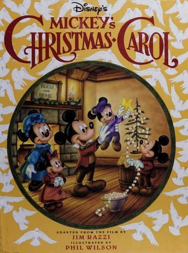 Cover of Disney's Mickey's Christmas carol by Jim Razzi