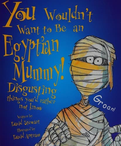 Cover of You wouldn't want to be an Egyptian mummy by David Stewart