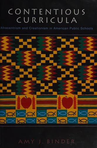 Cover of Contentious curricula by Amy J. Binder