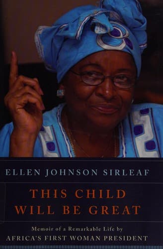 Cover of This Child Will Be Great by Ellen Johnson Sirleaf