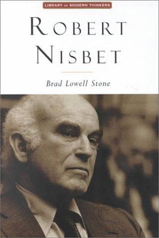 Cover of Robert Nisbet by Brad Lowell Stone