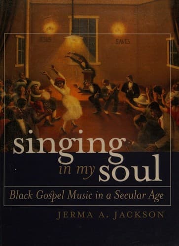 Cover of Singing in my soul by Jerma A Jackson