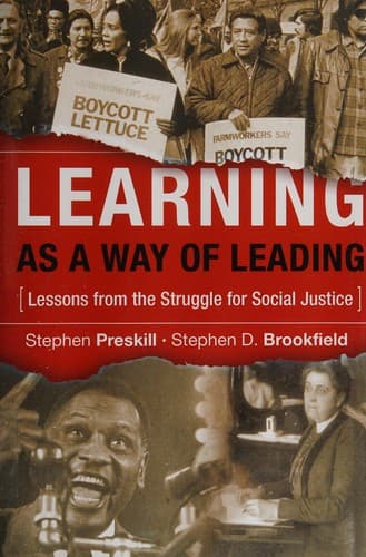 Cover of Learning as a way of leading by Stephen Brookfield