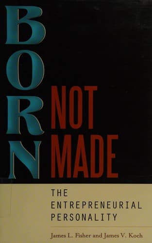 Cover of Born, not made by Fisher, James L