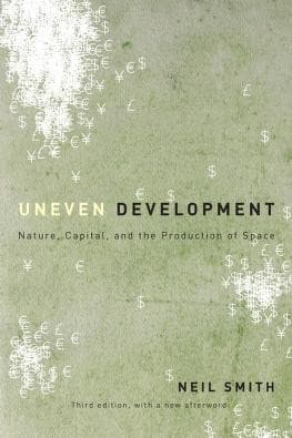 Cover of Uneven development by Neil Smith