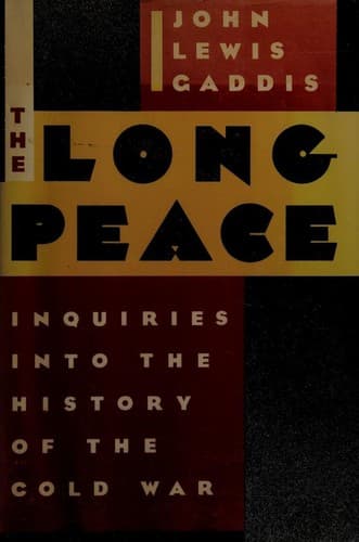 Cover of The long peace by John Lewis Gaddis