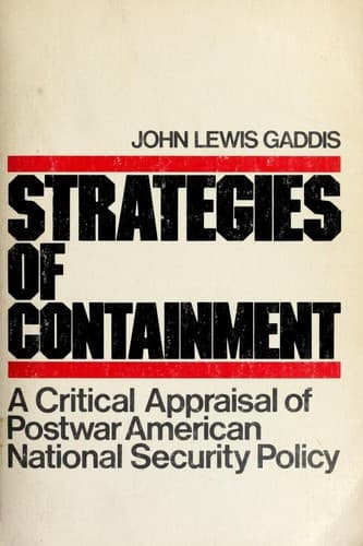 Cover of Strategies of containment by John Lewis Gaddis
