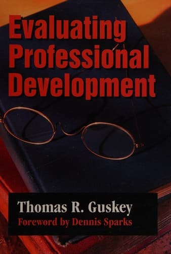 Cover of Evaluating professional development by Thomas R. Guskey