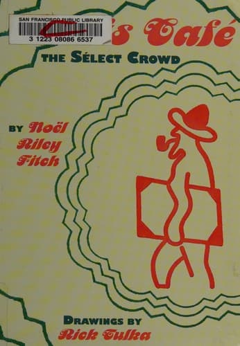 Cover of Paris café by Noel Riley Fitch