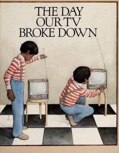 Cover of The day our TV broke down by Betty Ren Wright