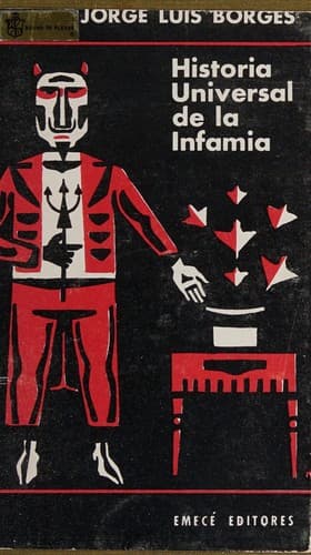 Cover of Historia universal de la infamia by Jorge Luis Borges