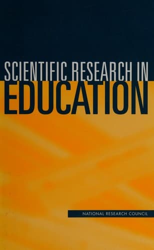 Cover of Scientific research in education by National Research Council (U.S.). Committee on Scientific Principles for Education Research