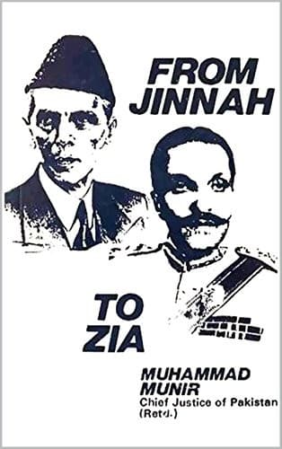 Cover of From Jinnah to Zia by Muhammad Munir