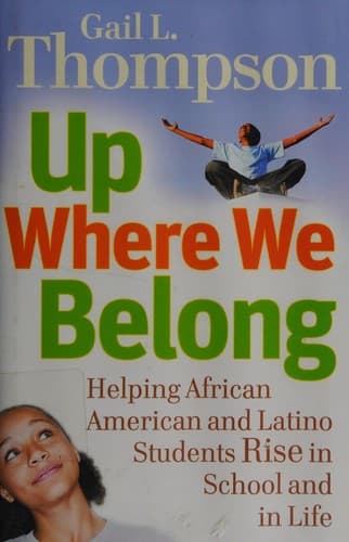 Cover of Up where we belong by Gail L. Thompson