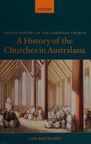 Cover of A history of the churches in Australasia by Ian Breward