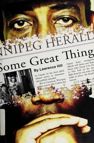 Cover of Some great thing by Lawrence Hill