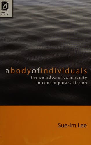 Cover of A body of individuals by Sue-Im Lee