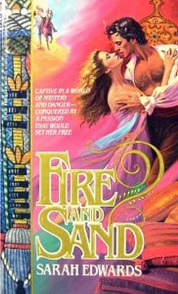 Cover of Fire and Sand by Sarah Edwards