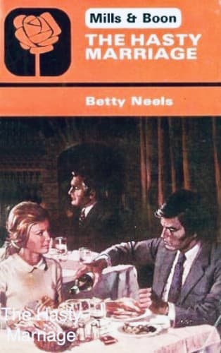 Cover of The Hasty Marriage by Betty Neels