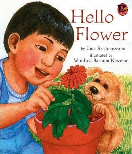 Cover of Hello flower by Uma Krishnaswami