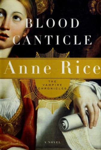 Cover of Blood Canticle by Anne Rice