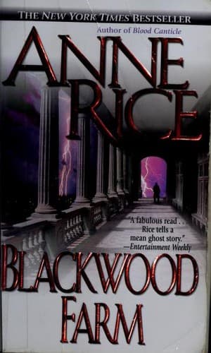 Cover of Blackwood Farm by Anne Rice