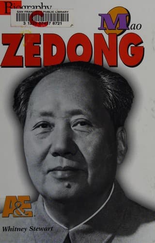 Cover of Mao Zedong by Whitney Stewart