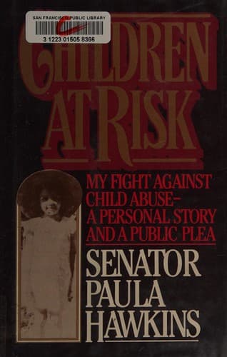 Cover of Children at Risk by Paula Hawkins