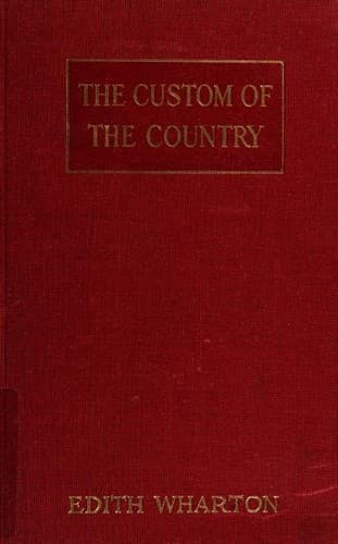 Cover of The Custom of the Country by Edith Wharton