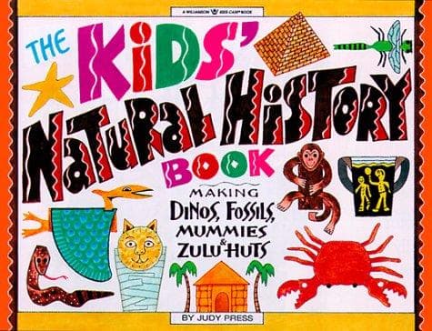 Cover of The kids' natural history book by Judy Press