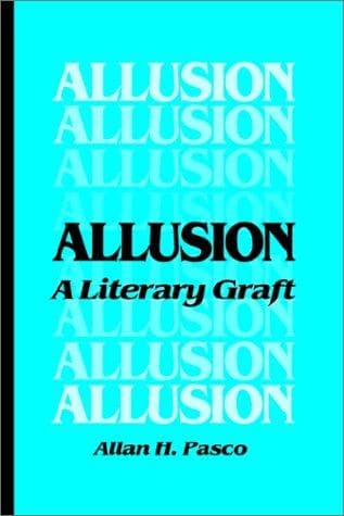 Cover of Allusion by Allan H. Pasco