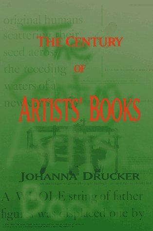 Cover of The century of artists' books by Johanna Drucker