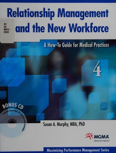 Cover of Relationship management and the new workforce by Susan Murphy