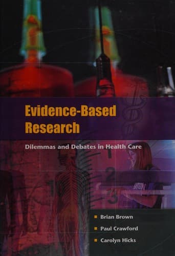 Cover of Evidence-based research by Brian Brown