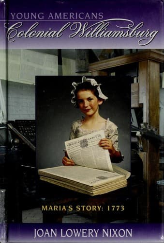 Cover of Maria's story, 1773 by Joan Lowery Nixon