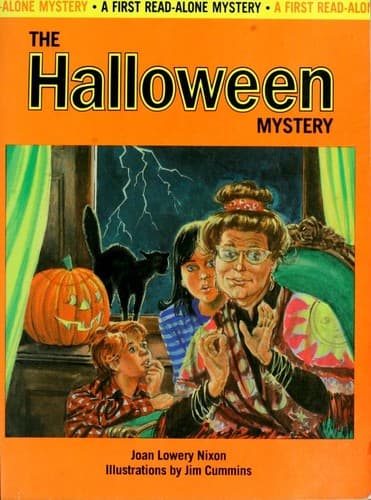 Cover of The halloween mystery by Joan Lowery Nixon