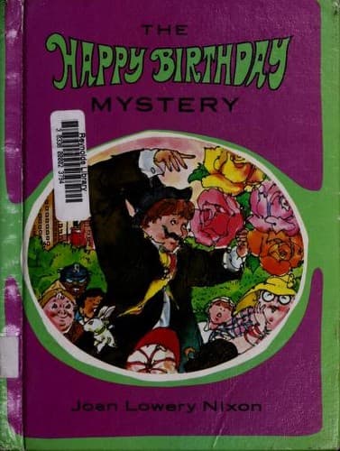 Cover of The happy birthday mystery by Joan Lowery Nixon