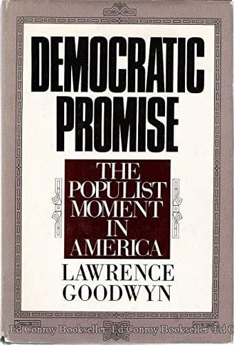 Cover of Democratic promise by Lawrence Goodwyn