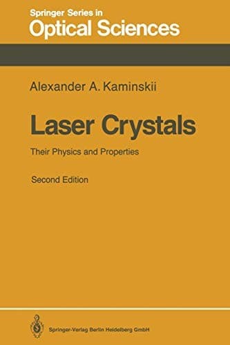 Cover of Laser crystals by Alexander A. Kaminskii