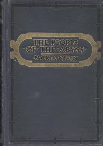 Cover of The People of the Abyss by Jack London