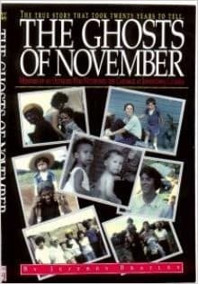 Cover of The ghosts of November by Jeffrey Brailey