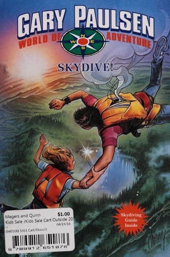 Cover of Skydive (World of Adventure) by Gary Paulsen