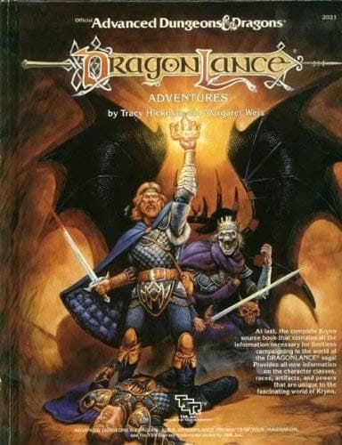 Cover of Dragonlance Adventures by Tracy Hickman