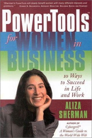 Cover of Powertools for Women in Business by Aliza Sherman