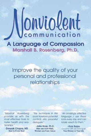 Cover of Nonviolent Communication by Marshall B. Rosenberg