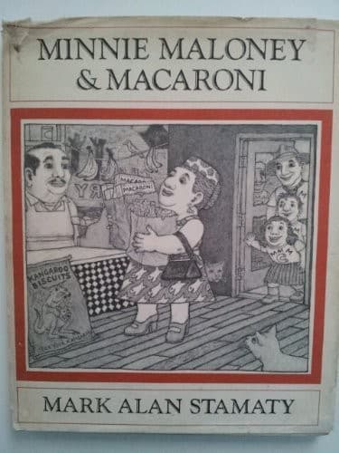 Cover of Minnie Maloney & macaroni by Mark Alan Stamaty