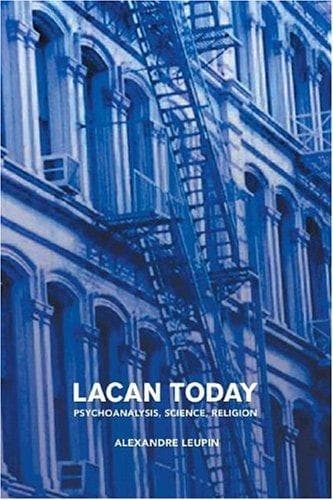 Cover of Lacan Today by Alexandre Leupin