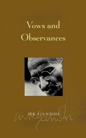 Cover of Vows and observances by Mohandas Karamchand Gandhi