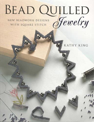 Cover of Bead quilled jewelry by Kathy King