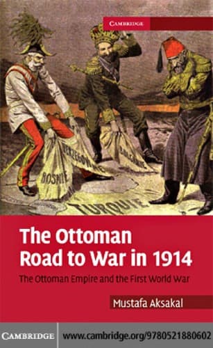 Cover of The Ottoman road to war in 1914 by Mustafa Aksakal